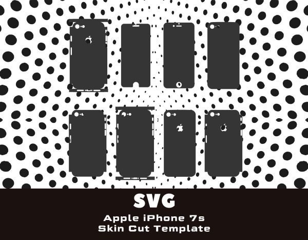 Apple iPhone 7s Skin Cut Template